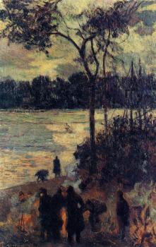 Paul Gauguin : Fire by the Water